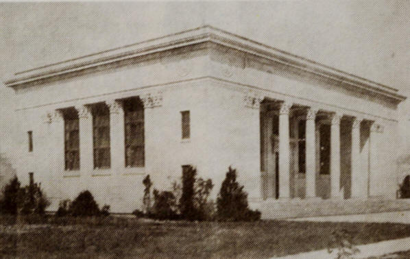 Gates Memorial Library near downtown)